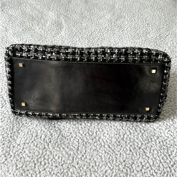 Kate Spade Tweed and Leather Trim Zip Shoulder Bag - Picture 8 of 8